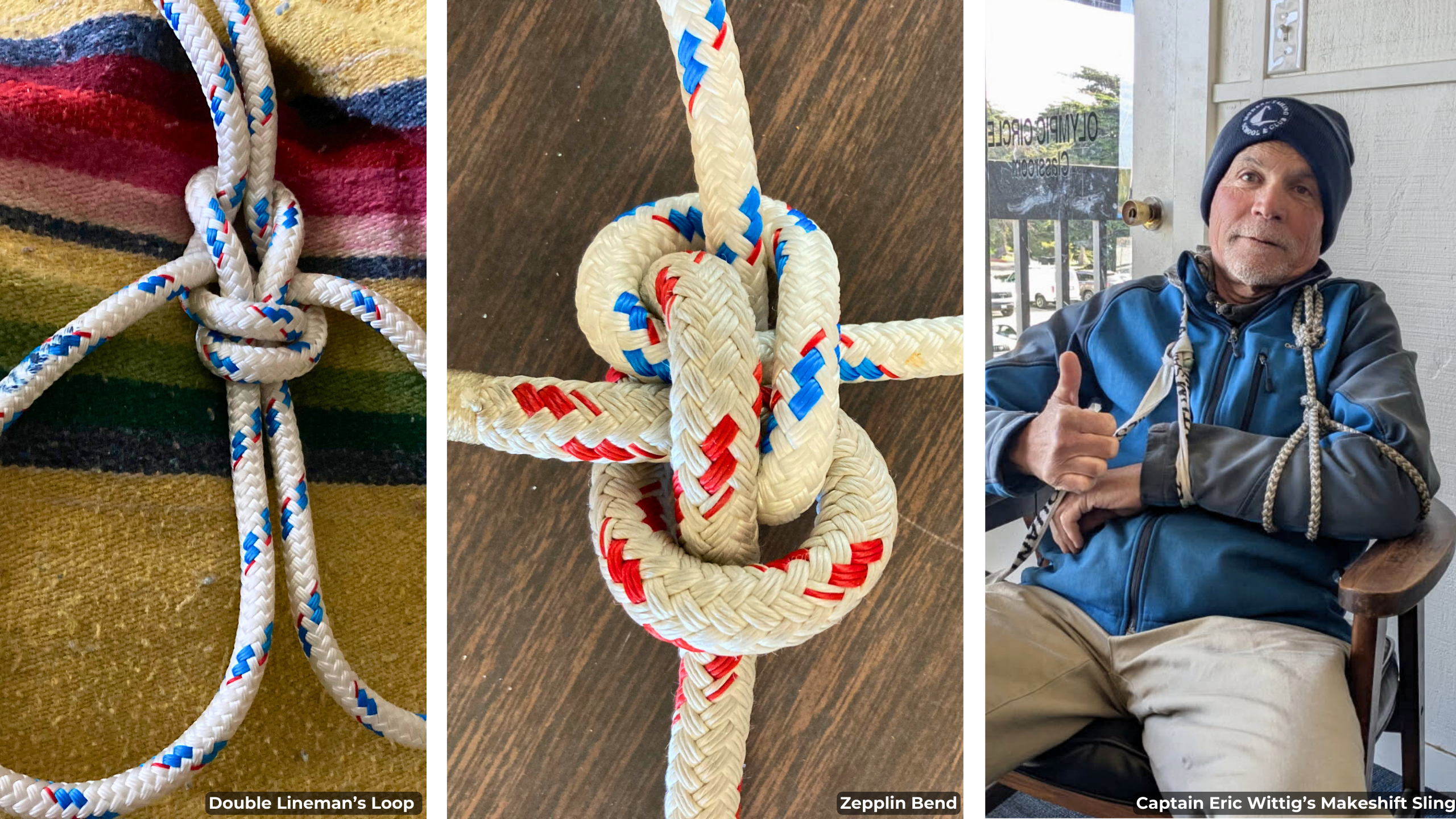 Eric Wittig shows his favorite Sailing Knots