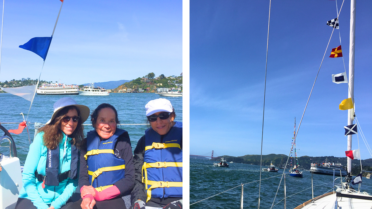 Opening Day on the Bay Club Sail at Modern Sailing Club